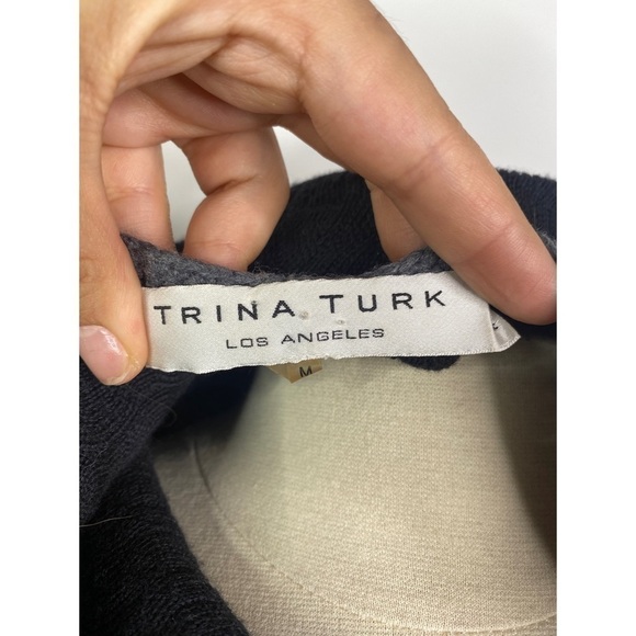 Trina Turk Wool Knit Button Down Cardigan - Picture 8 of 13